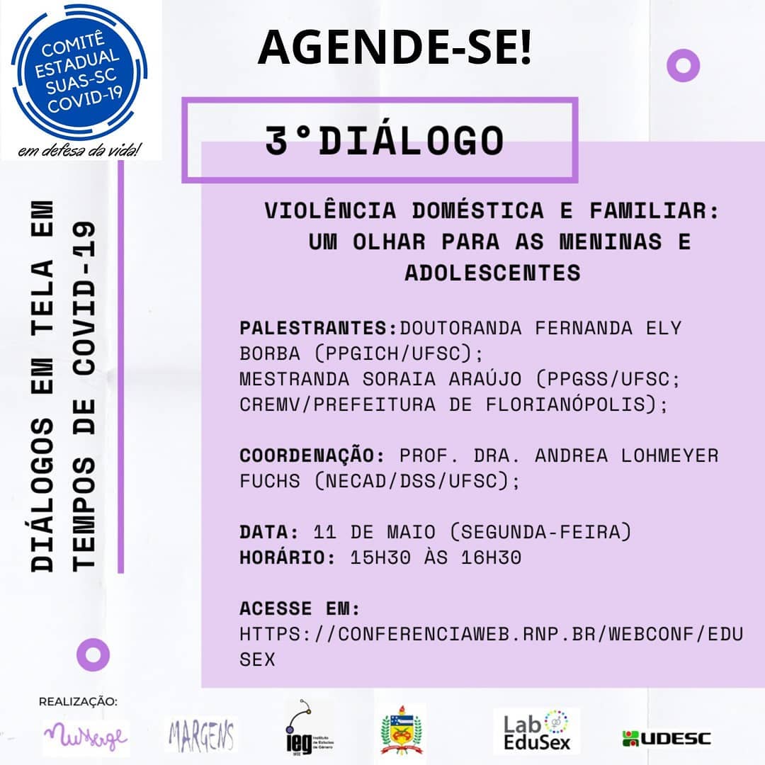 Participe da enquete proposta pelo NEPPI - DSS/UFSC, CRESS/SC e Comitê SUAS/ SC COVID-19 